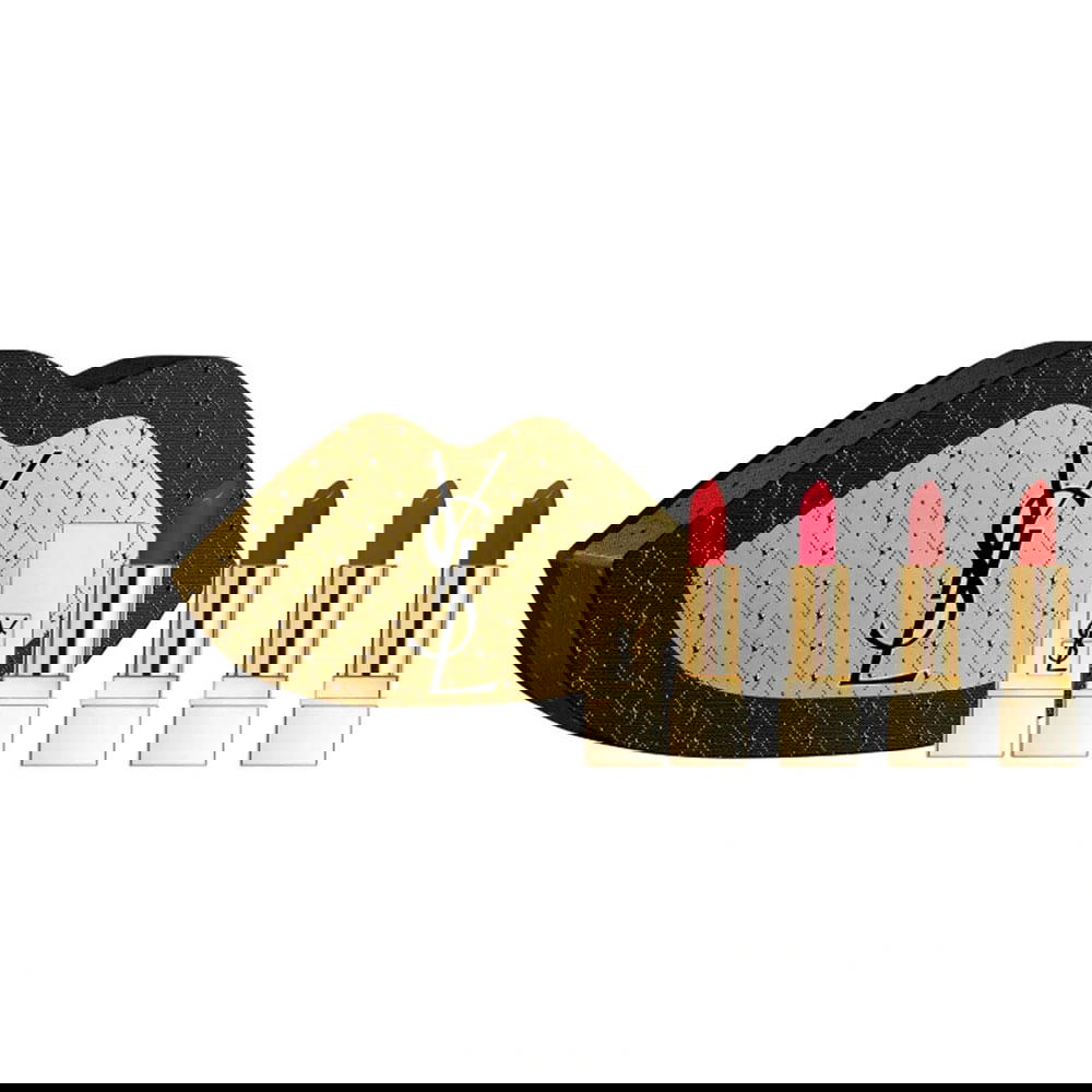 Mini Rouge Pur Couture holiday lip set,&nbsp;from Yves Saint Laurent Beauté