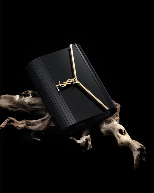 Plexiglass Vicky minaudière, from Saint Laurent