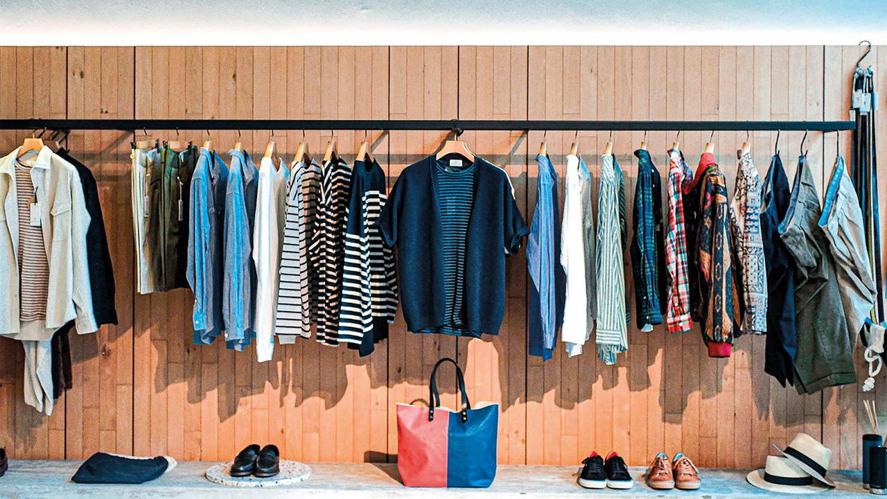 An assortment of pieces, including by Beams, at Colony Clothing (Credit: Colony Clothing)