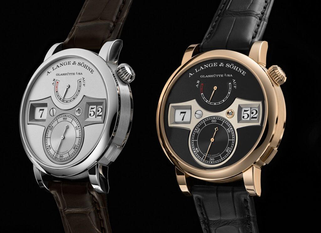 The second-generation version of the time-only Zeitwerk features the brand-new L043.6 calibre with an extended 72-hour power reserve (Credit: A. Lange & Söhne)