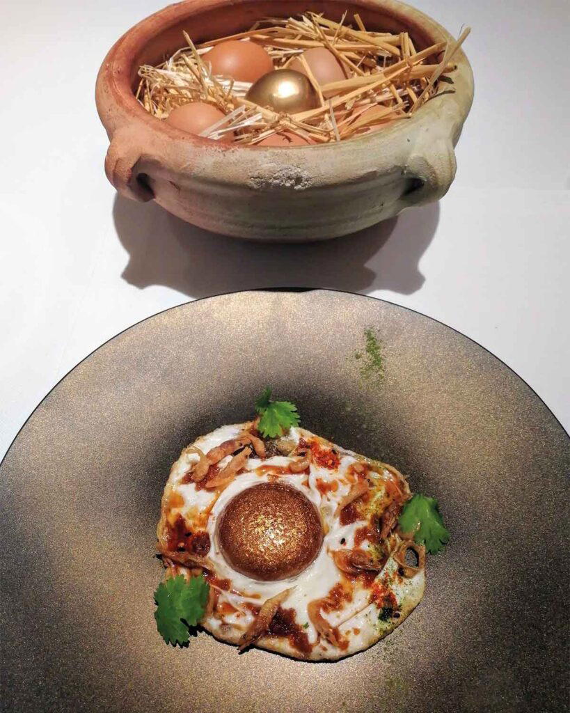 Disfrutar’s rendition of Singapore's chilli crab