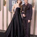 Hannah and Eddie Redmayne