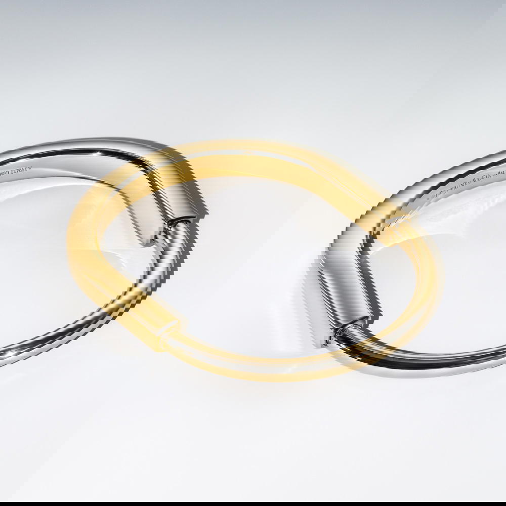 Tiffany Lock bangle in yellow gold