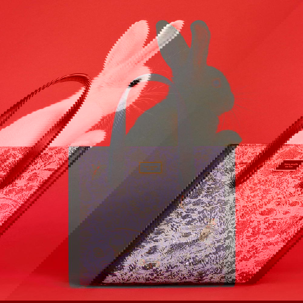 Manhattan Year of the Rabbit small tote bag, from&nbsp;Kate Spade