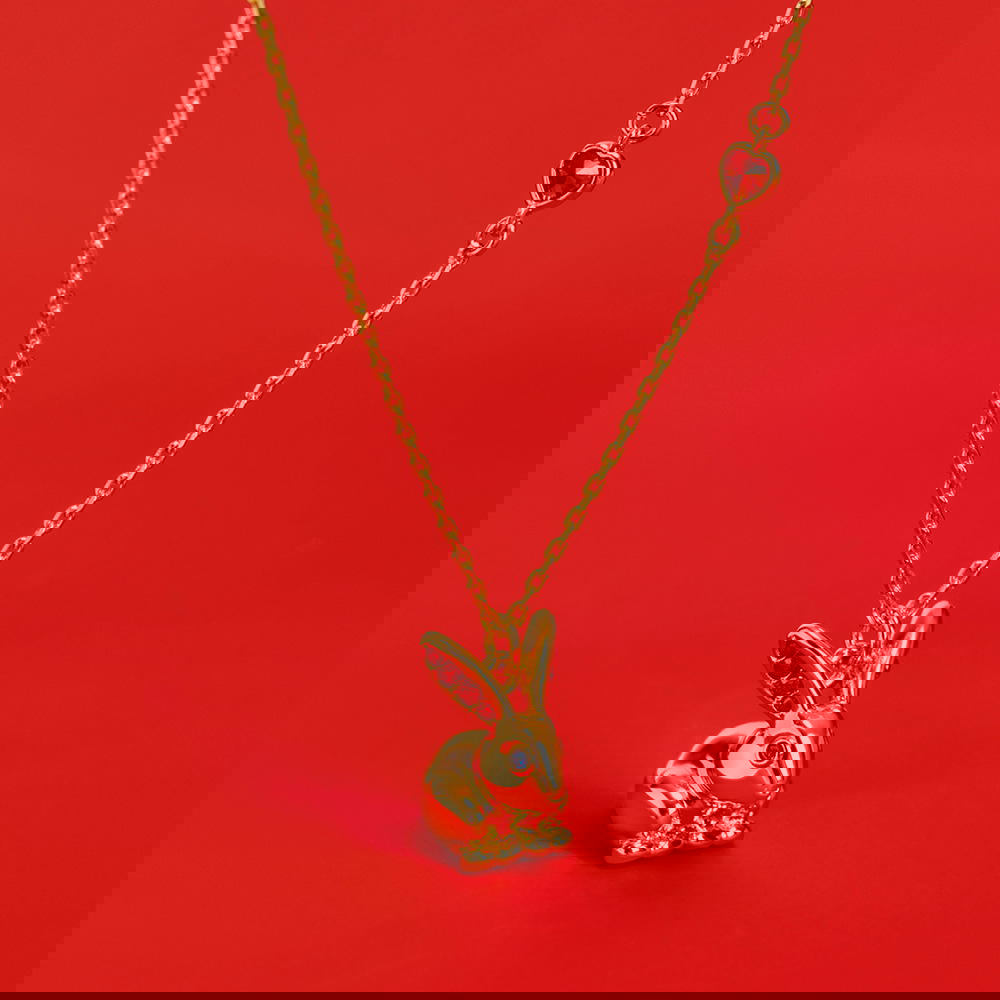 Year of the Rabbit mini pendant, from Kate Spade