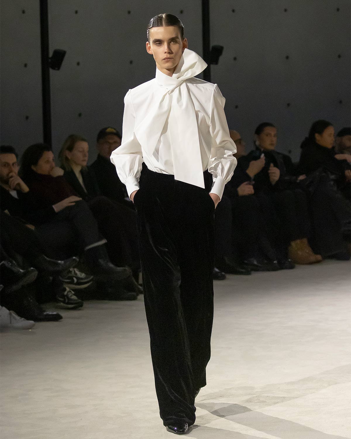 Look 1 (Credit: Saint Laurent)