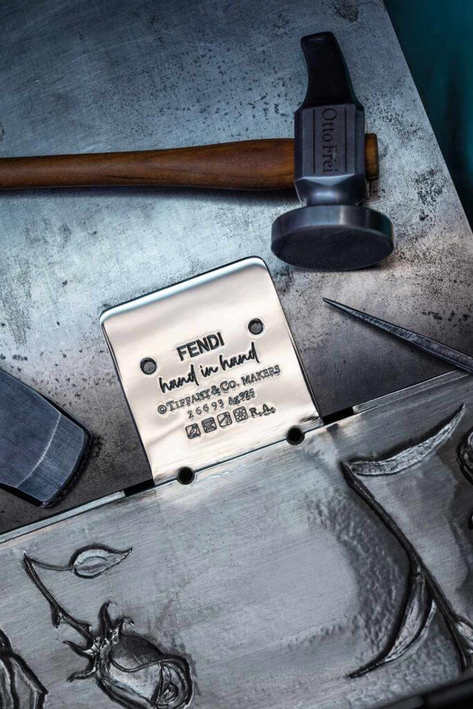 A Fendi Baguette In Sterling Silver By Tiffany & Co. | a+ Singapore