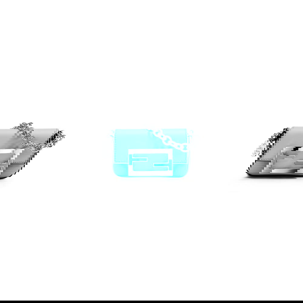 Nano Tiffany & Co. x Fendi Baguette in leather