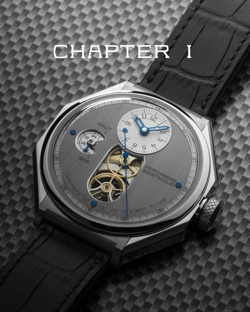 The Chronomètrie FB 1.1 is the first model from the Chronomètrie Ferdinand Berthoud brand