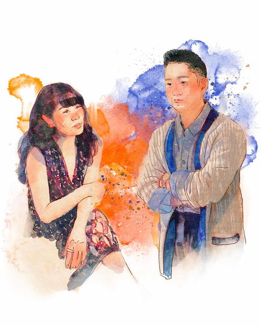 Lauren Khoo and GJ Wee (Illustration: André Wee)