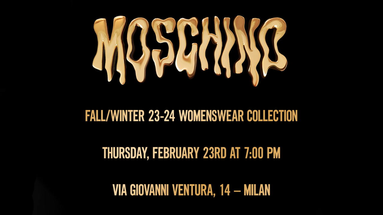 Credit: Moschino