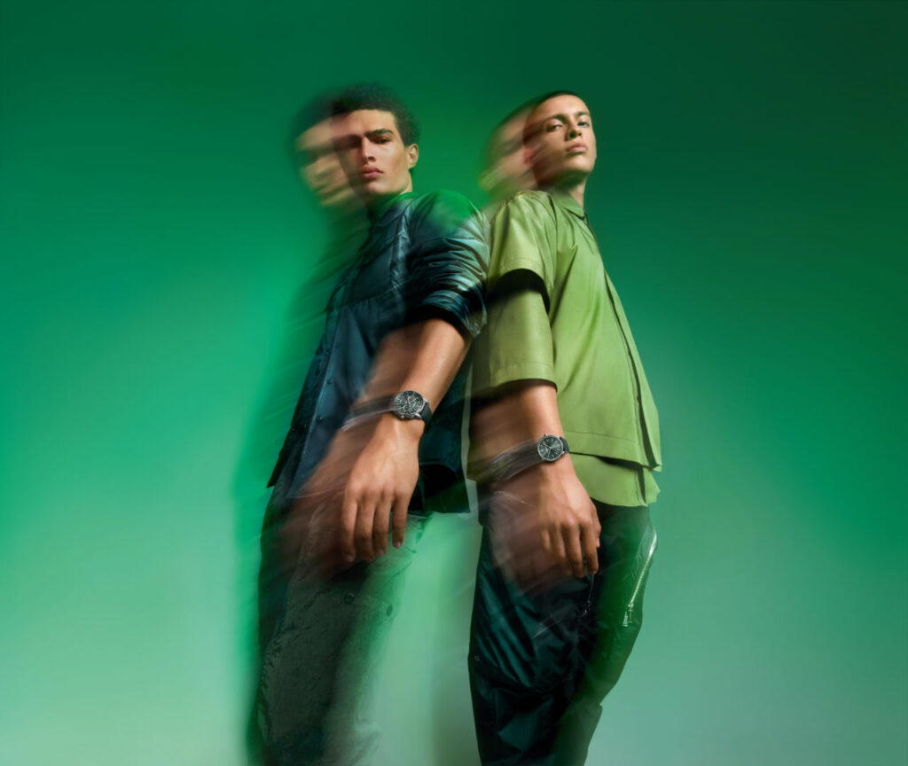 Code 11.59 by Audemars Piguet Selfwinding and Selfwinding Chronograph watches in green hues (Credit: Audemars Piguet)