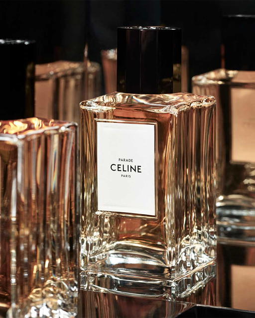 Celine Haute Parfumerie's Parade fragrance takes centrestage as the house's travel-friendly options (Credit: Celine)