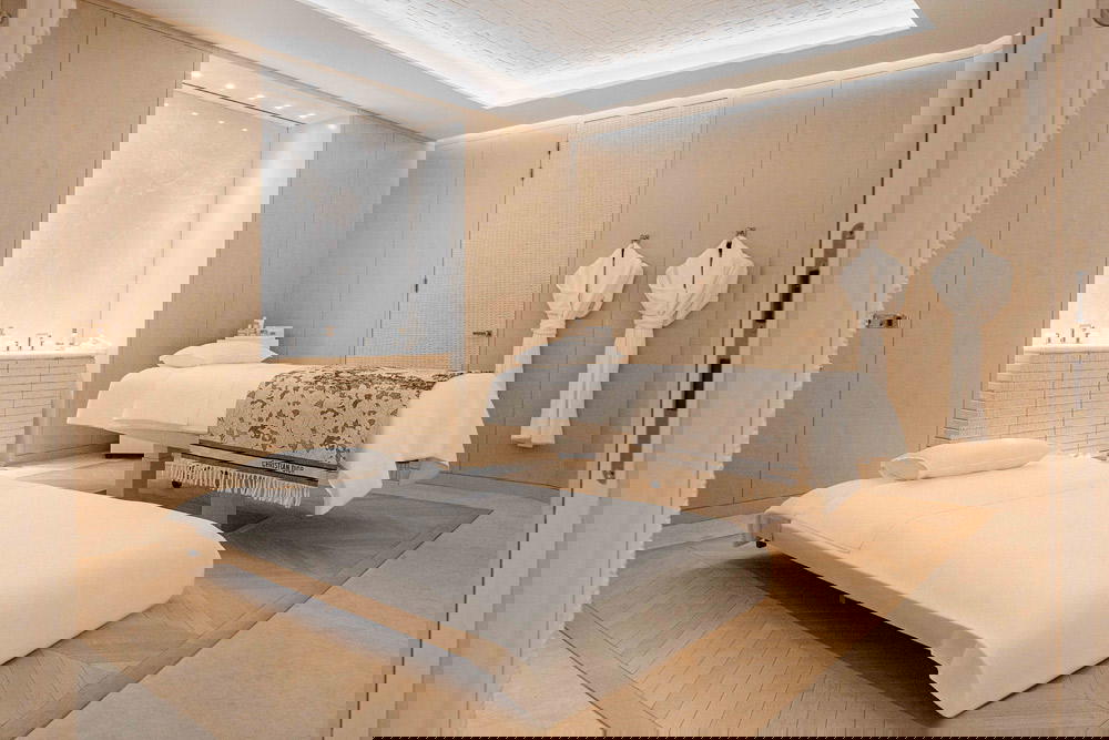 The Dior Spa treatment room (Credit: Matthieu Salvaing)
