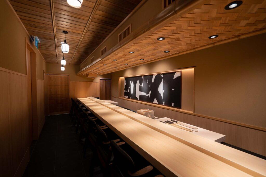 The interior of Ikkagoyo