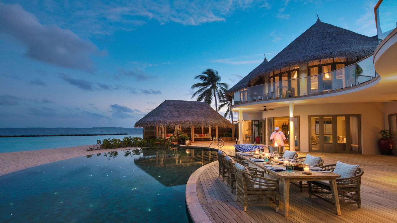 The Nautilus Maldives was recognised in the Condé Nast Traveler 2022 Readers' Choice Awards as the top Indian Ocean resort (Credit: The Nautilus Maldives)