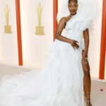 Wearing Lever Couture (Credit: Getty Images)