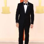 Wearing Giorgio Armani (Credit: Getty Images)