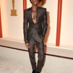 Wearing Tom Ford (Credit: Getty Images)