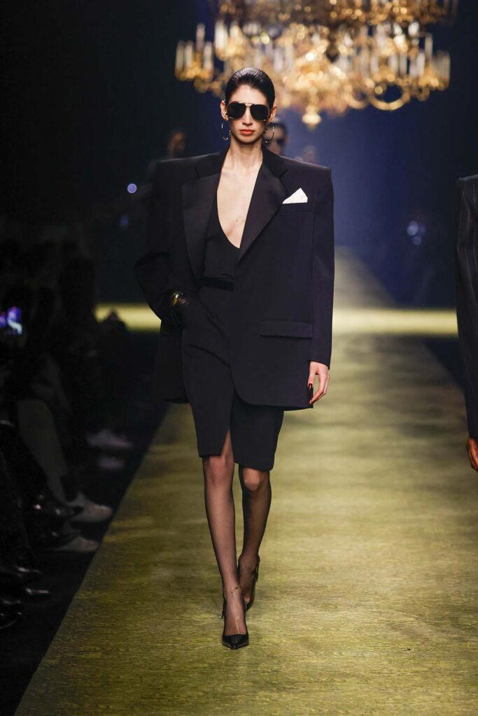 Look 2 (Credit: Saint Laurent)