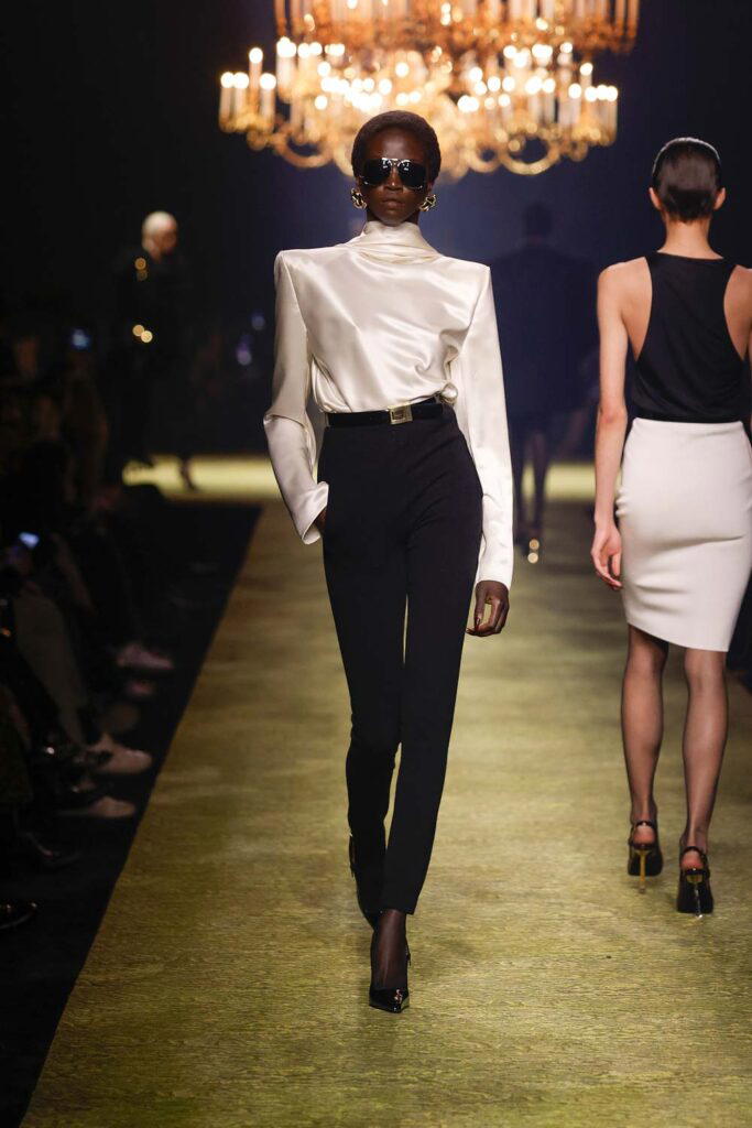 Look 22 (Credit: Saint Laurent)