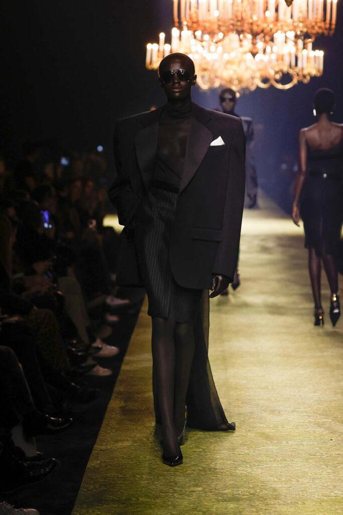 Look 42 (Credit: Saint Laurent)