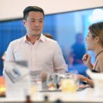 Mark Li and Samantha Tay