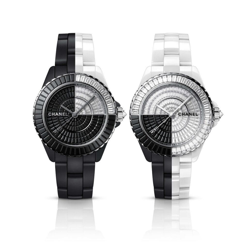 J12 Spatiotemporal in highly resistant ceramic with diamonds (Credit: Chanel)
