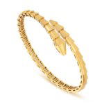 Serpenti Viper bracelet in yellow gold (Credit: Bulgari)