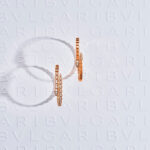 Serpenti Viper bracelet in pink gold with diamonds (Credit: Bulgari)