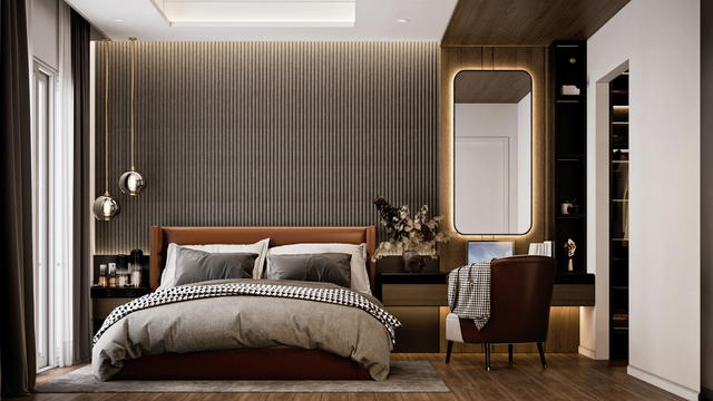 One of the bedrooms in Alltra Cat Ba (Credit: Alliga Eternity Company Limited)