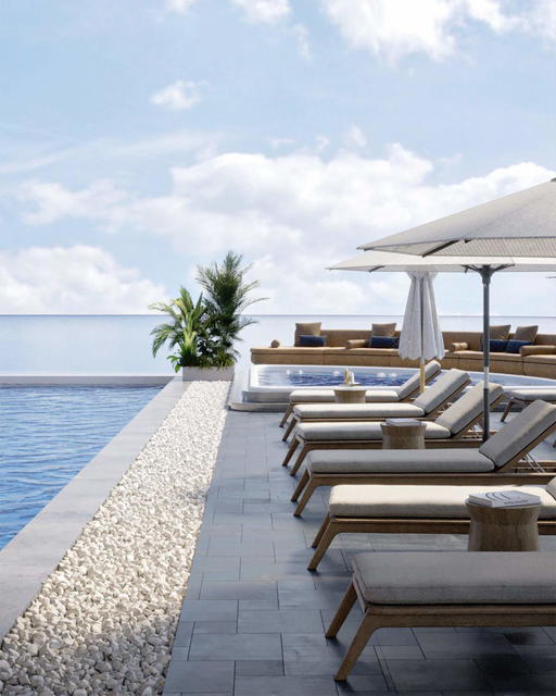 3D render of the Infinity Pool on Wyndham Alltra Cat Ba (Credit: Alliga Eternity Company Limited)