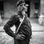 This chap enthusiastically agreed to have his picture taken and posed with the vigour of an army general (Credit: Lionel Leo)