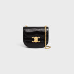 Teen Besace Triomphe in crocodile (Credit: Celine)