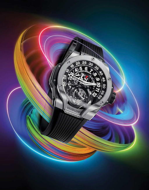 MP-13 Tourbillon Bi-Axis Retrograde in titanium (Digital Imaging: Clementinus Liem)