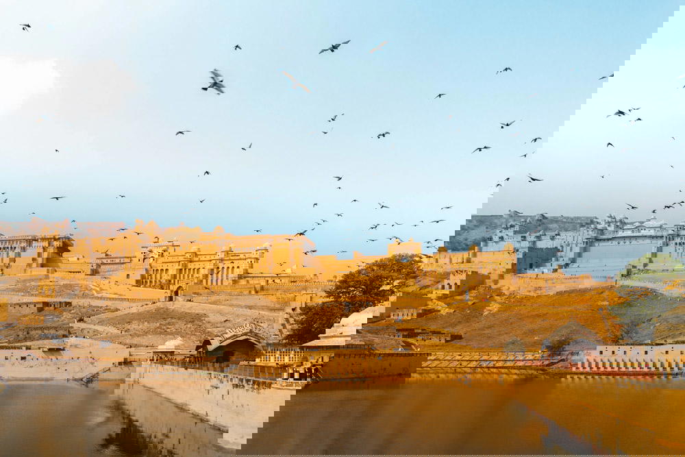 A wider view of Jaipur