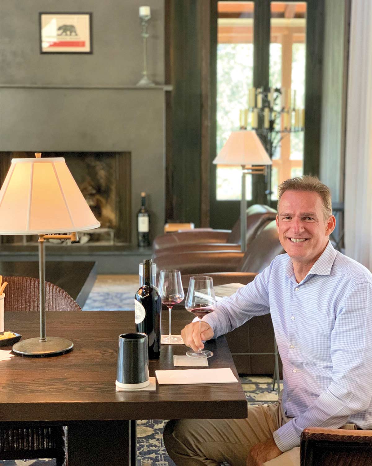 Cru World Wine CEO and co-founder Jeremy Howard