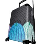 Horizon 55 in Monogram Eclipse Reverse canvas with Pumpkins print (Credit: Louis Vuitton)