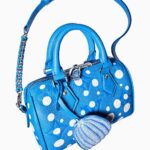 Speedy 20 in blue Monogram Empreinte leather with Infinity Dots print (Credit: Louis Vuitton)