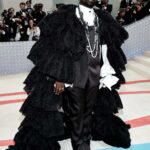 Wearing <strong>Karl Lagerfeld</strong> (Credit: Getty Images)