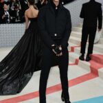 Wearing <strong>Karl Lagerfeld</strong> (Credit: Getty Images)