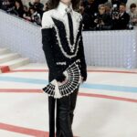 Wearing <strong>Balmain</strong> (Credit: Getty Images)