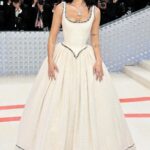 Wearing vintage <strong>Chanel Haute Couture</strong> (Credit: Getty Images)