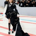 Wearing <strong>Thom Browne</strong> (Credit: Getty Images)