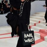 Wearing <strong>Balmain</strong> (Credit: Getty Images)