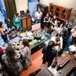 A bird's-eye view of the event