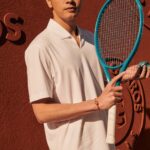 Oabnithi Wiwattanawarang wearing Fred at Roland-Garros