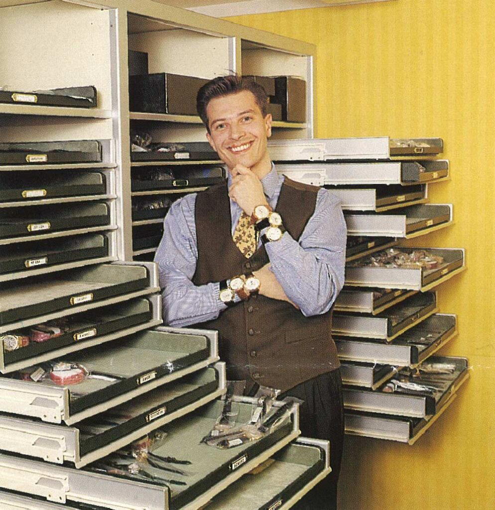 Emmanuel Gueit, 1996 (Credit: Audemars Piguet)