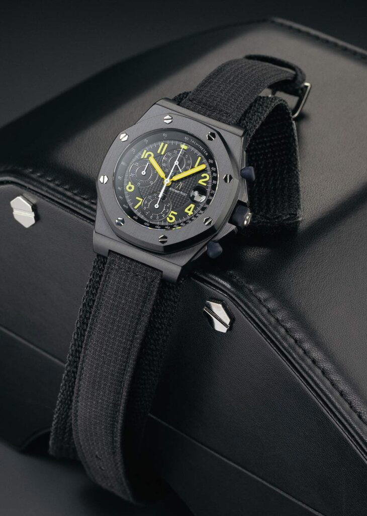 Royal Oak Offshore End of Days in black PVD steel (1999) (Credit: Audemars Piguet)