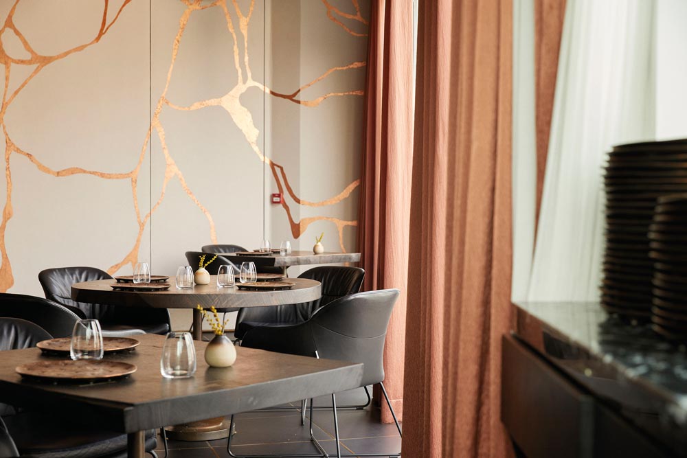 The interior at Ecriture